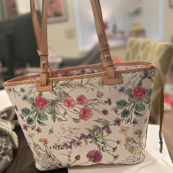 Dooney & Bourke Botanical Collection - Small  Leisure Shopper - Picture 7 of 7